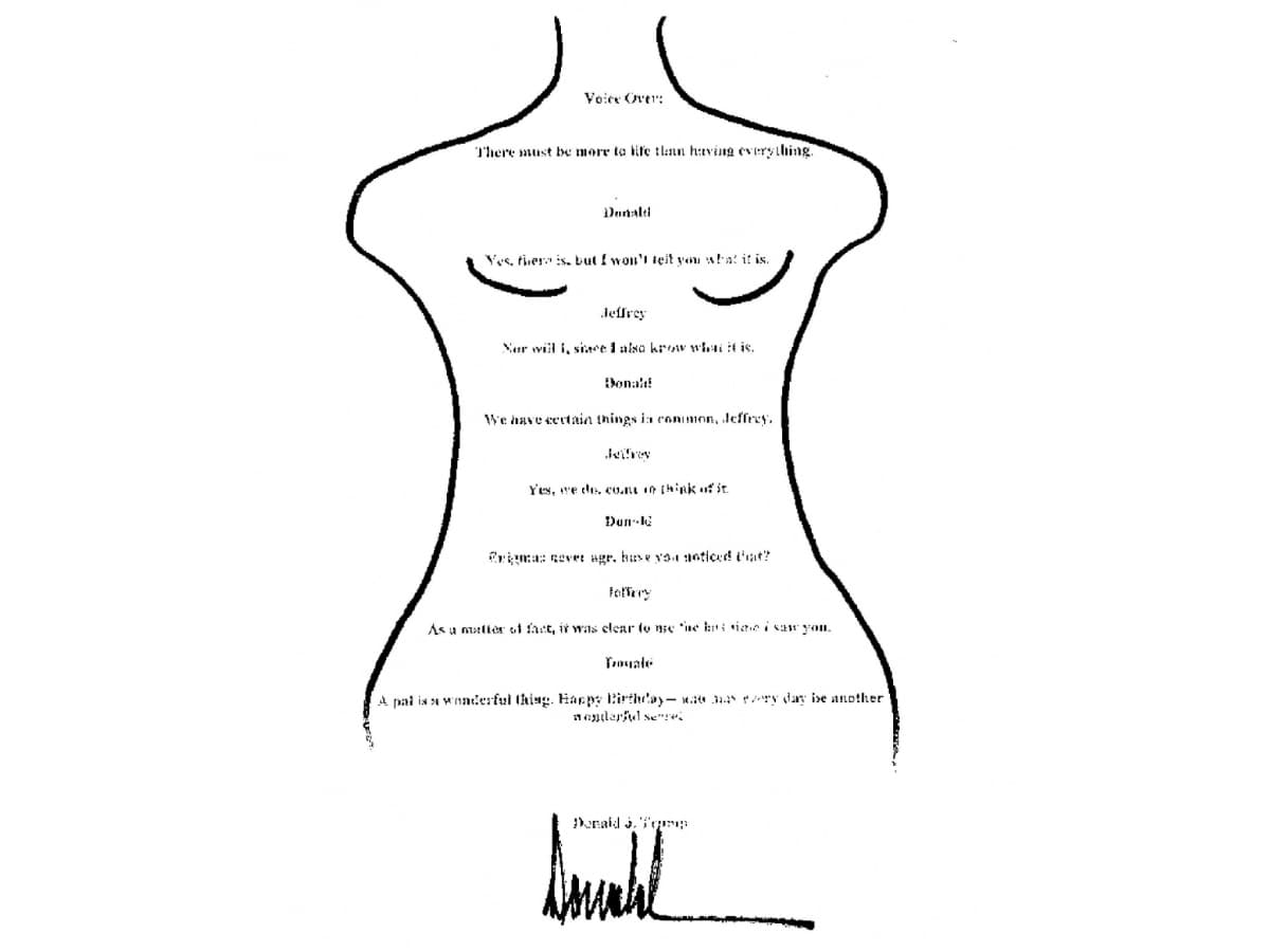 La sombra oscura del poder: la reveladora correspondencia entre Trump y Epstein