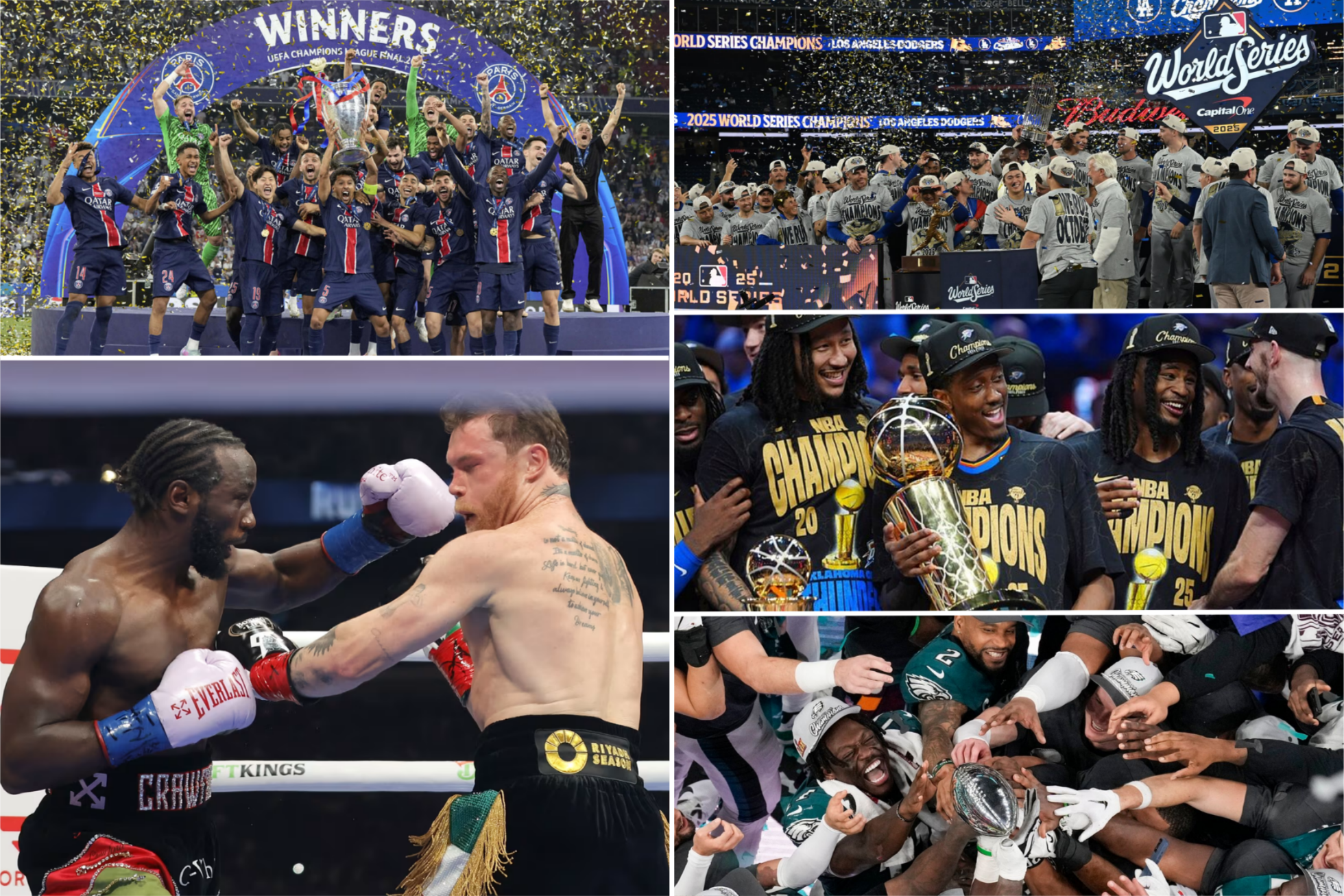 "El año de oro del deporte: Descubre los logros más impresionantes de 2025, desde los nuevos campeones hasta los récords que marcaron historia"