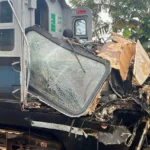 Desafío en la ruta del Sur: Trágica colisión entre tren y camión en Chiapas dejan víctimas y daños materiales indiscriminados.