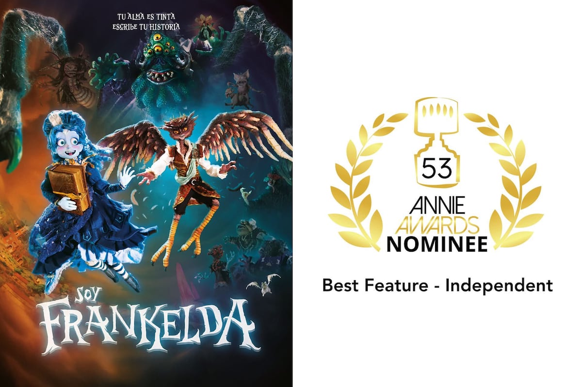 "La Animación Mexicana que Hace Temblar las Escaleras del Éxito: 'Frankelda' Destaca entre la Competencia en los Annie Awards"