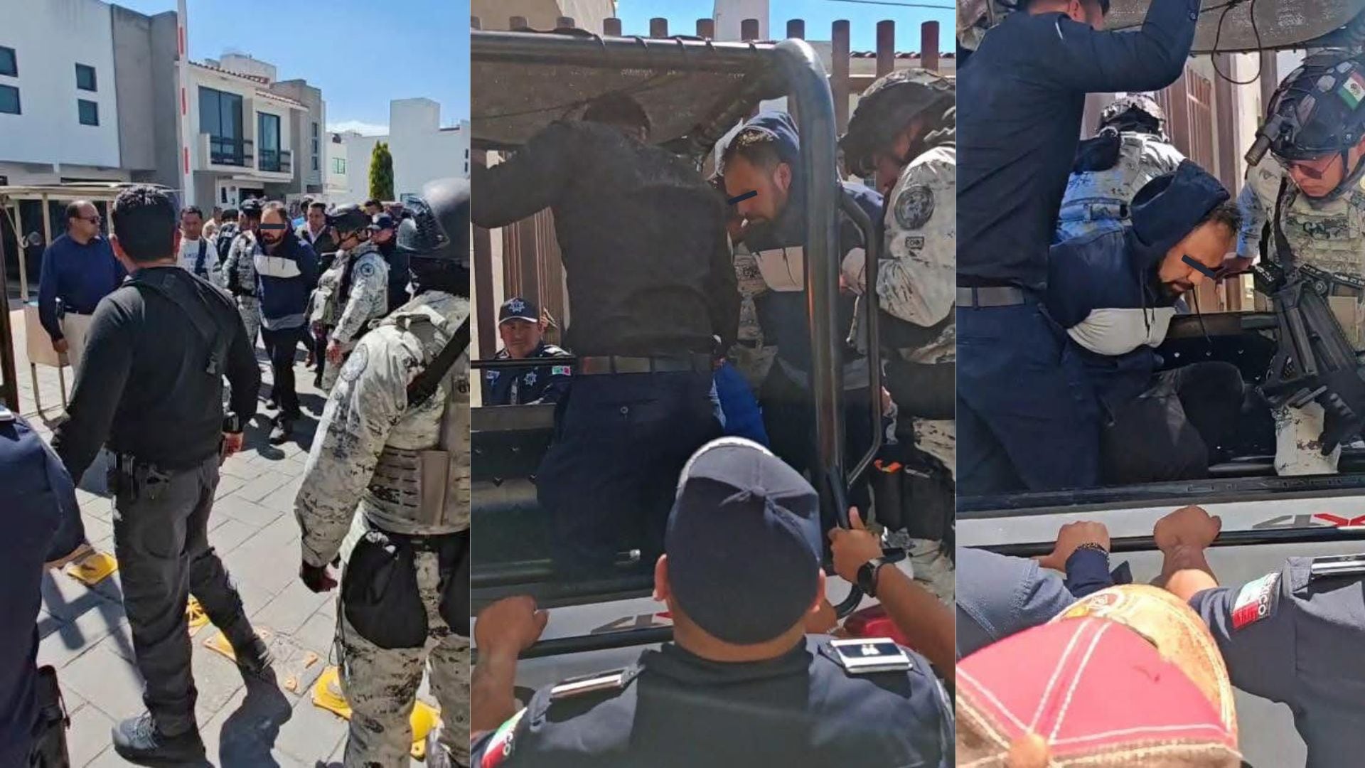 Detenida una persona sospechosa de atropellar a un padre y su hija menor durante una protesta vecinal en San Mateo Atenco.